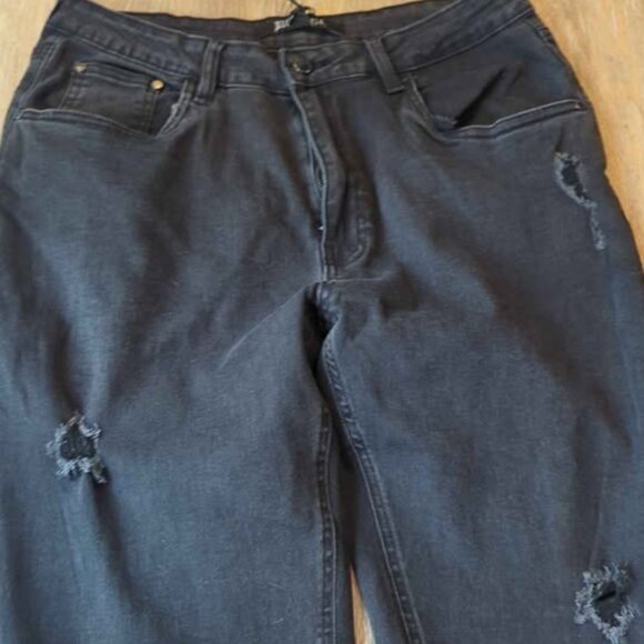 Disturbia void embroidered pocket skinny jeans size w34 new - Picture 3 of 5